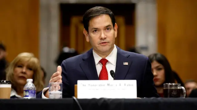 Marco Rubio was confirmed as Secretary of State, meets QUA